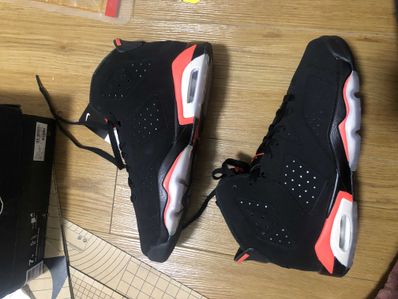NIKE GS AIR JORDAN 6 RETRO "BLACK INFRARED" (2019)