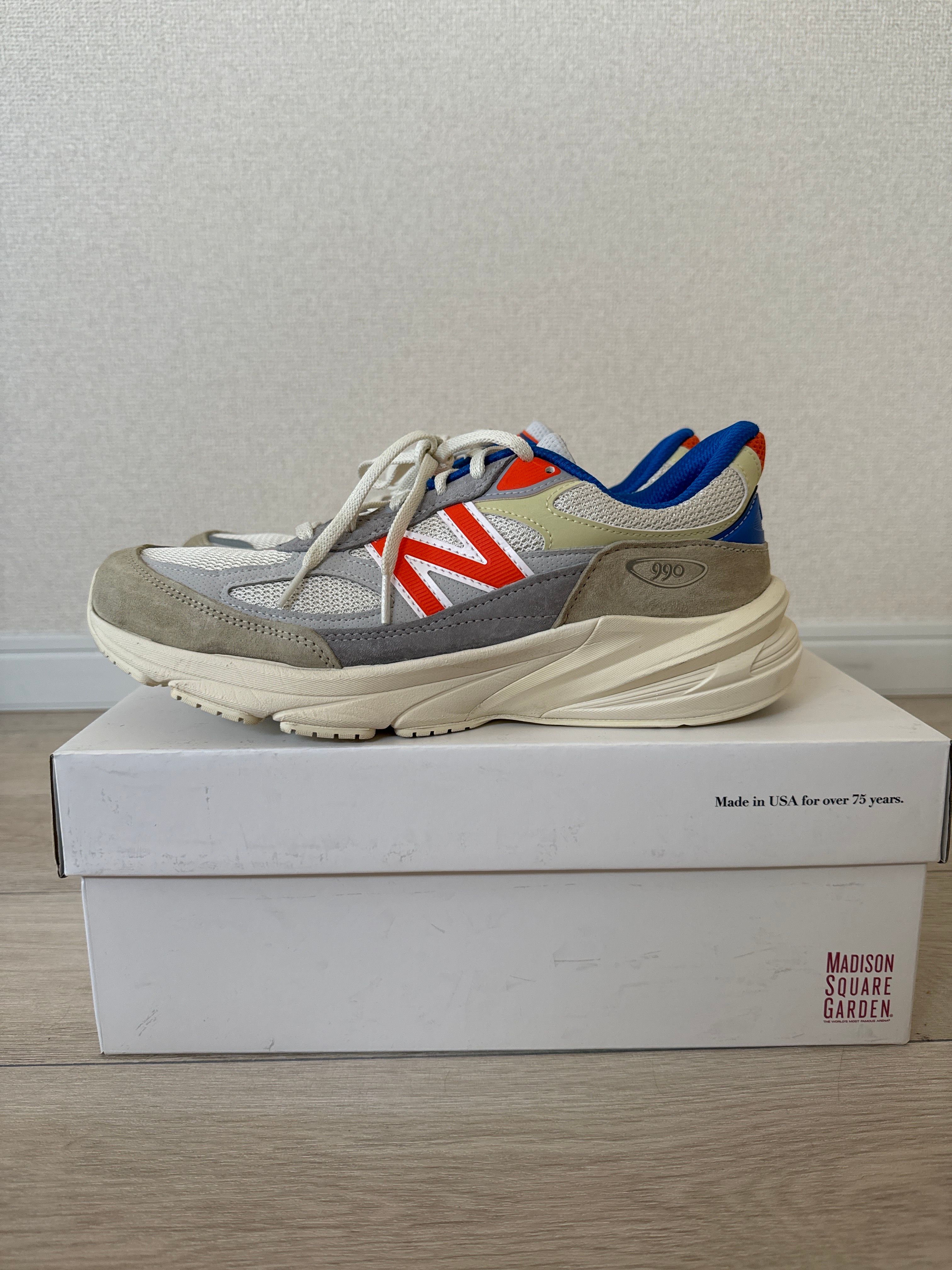 KITH × New Balance 990V6 Madison Square Garden "Sanddrift"