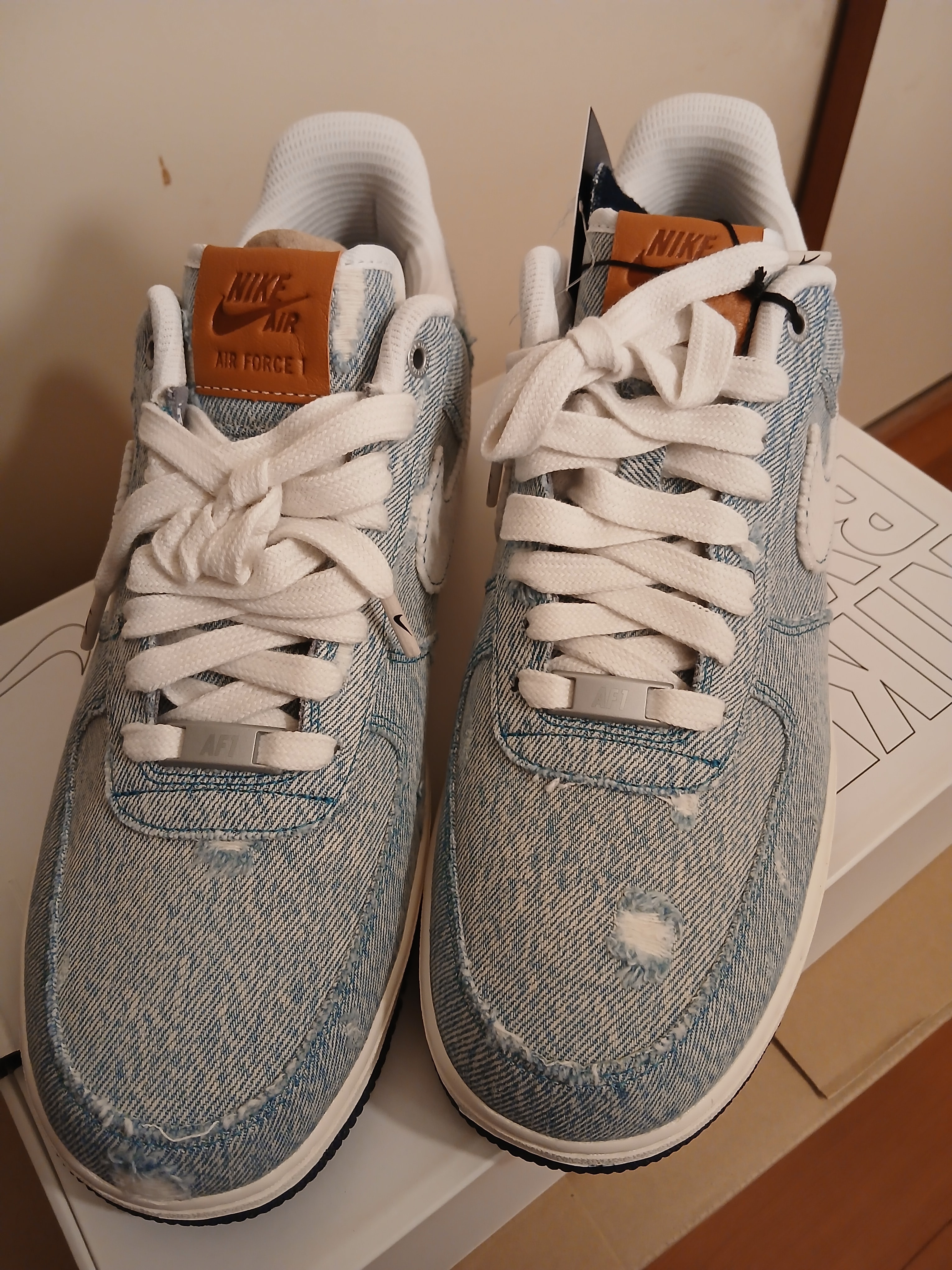 LEVI'S × Nike Air Force 1 Low "White/Denim" (Nike By You)