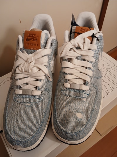 LEVI'S × Nike Air Force 1 Low "White/Denim" (Nike By You)