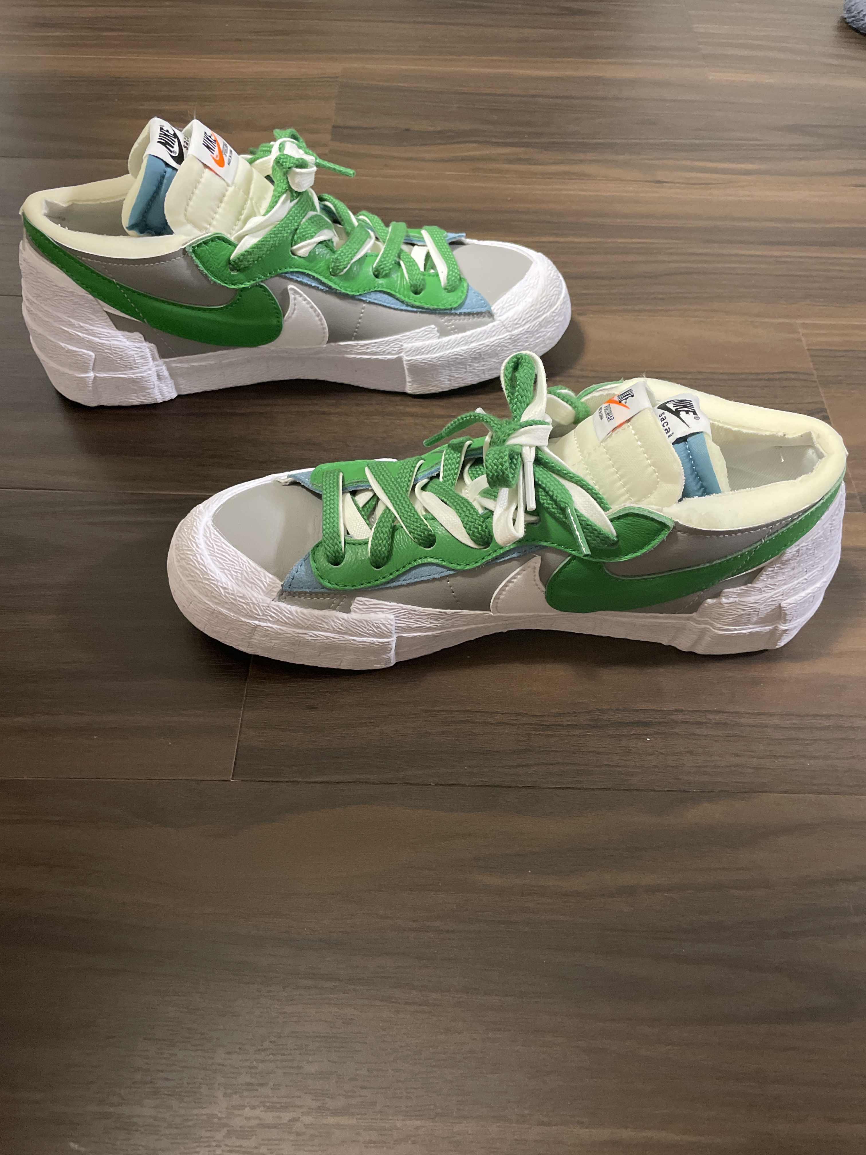 sacai × Nike Blazer Low "Classic Green"