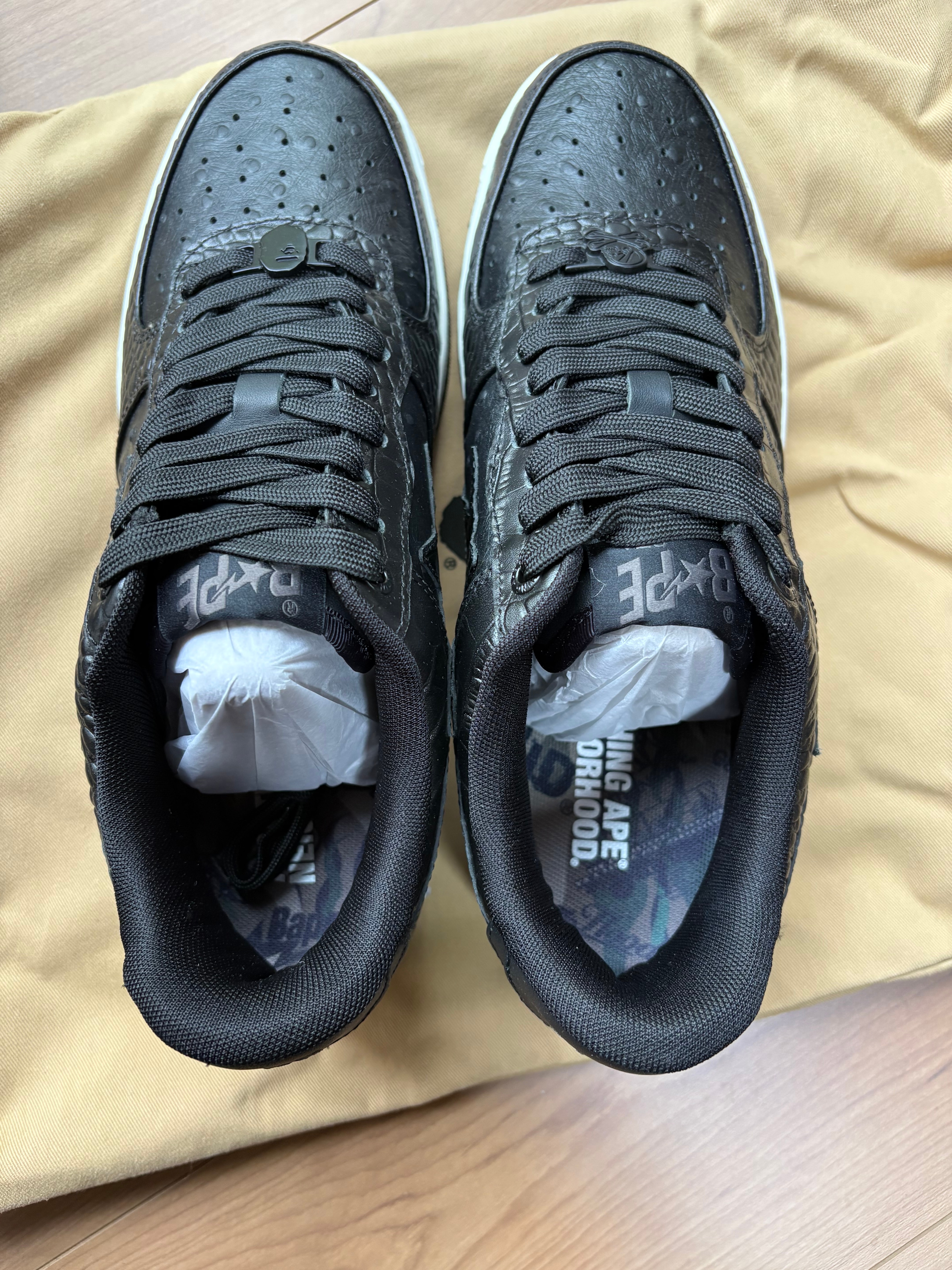 NEIGHBORHOOD × A BATHING APE®︎ BAPE STA "Black"