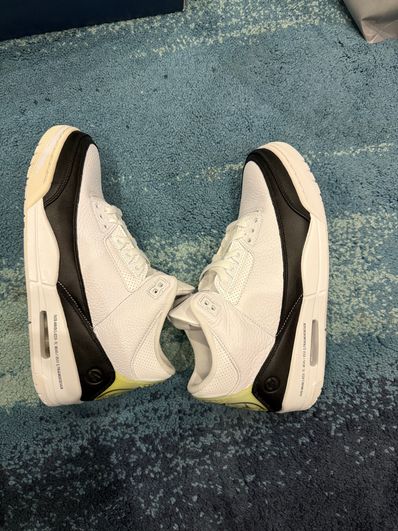 Fragment × Nike Air Jordan 3 "White/Black"