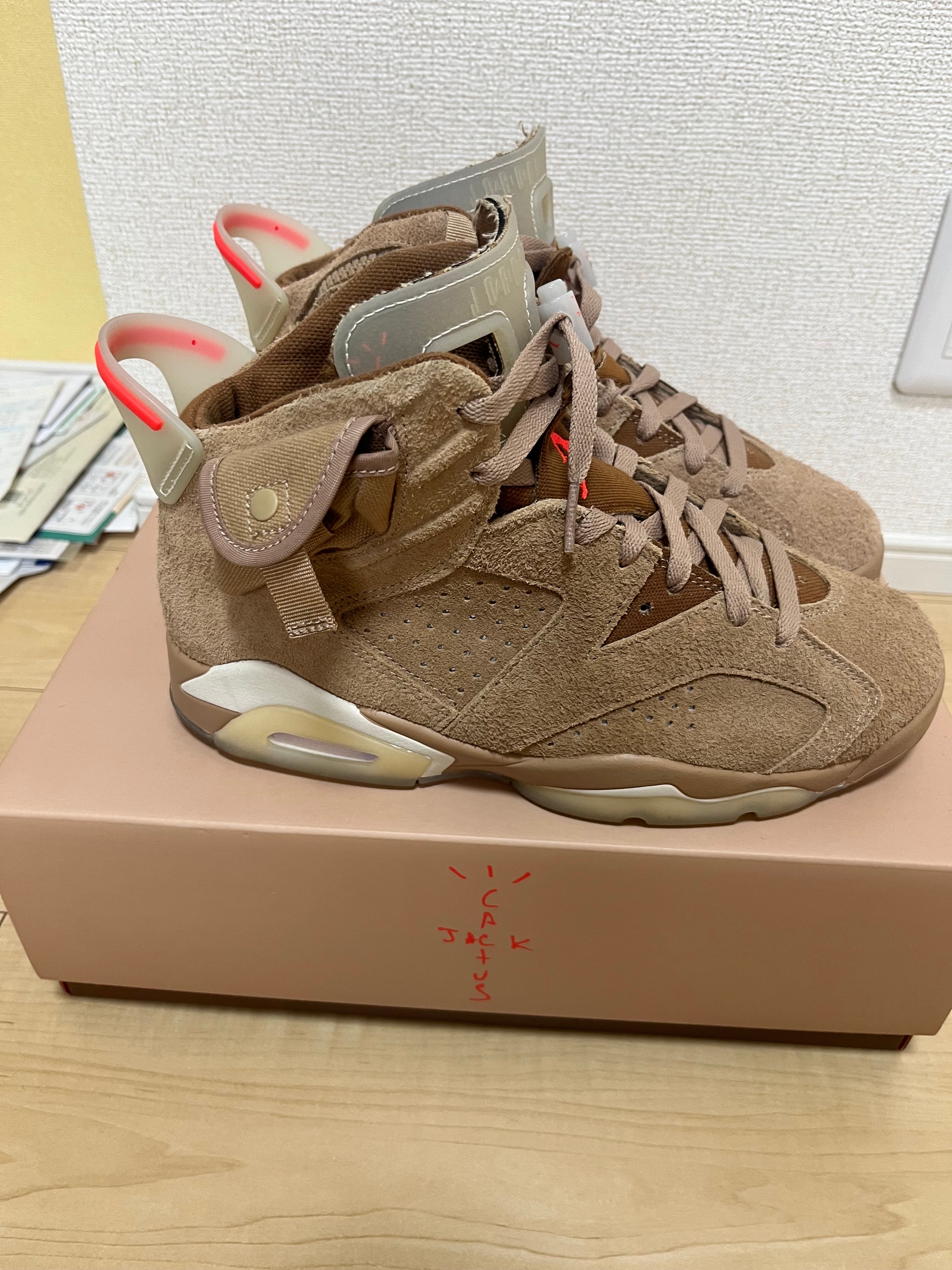 Travis Scott × Nike Air Jordan 6 "British Khaki"