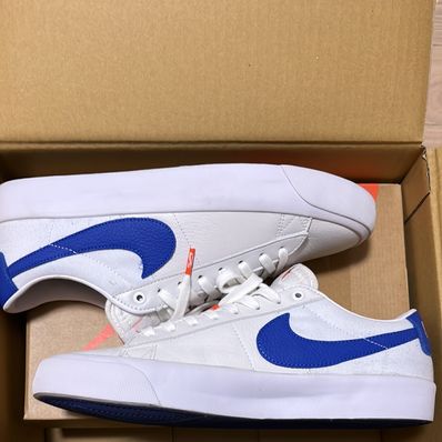 Nike SB Orange Label Zoom Blazer Low PRO GT ISO "White/Varsity Royal"