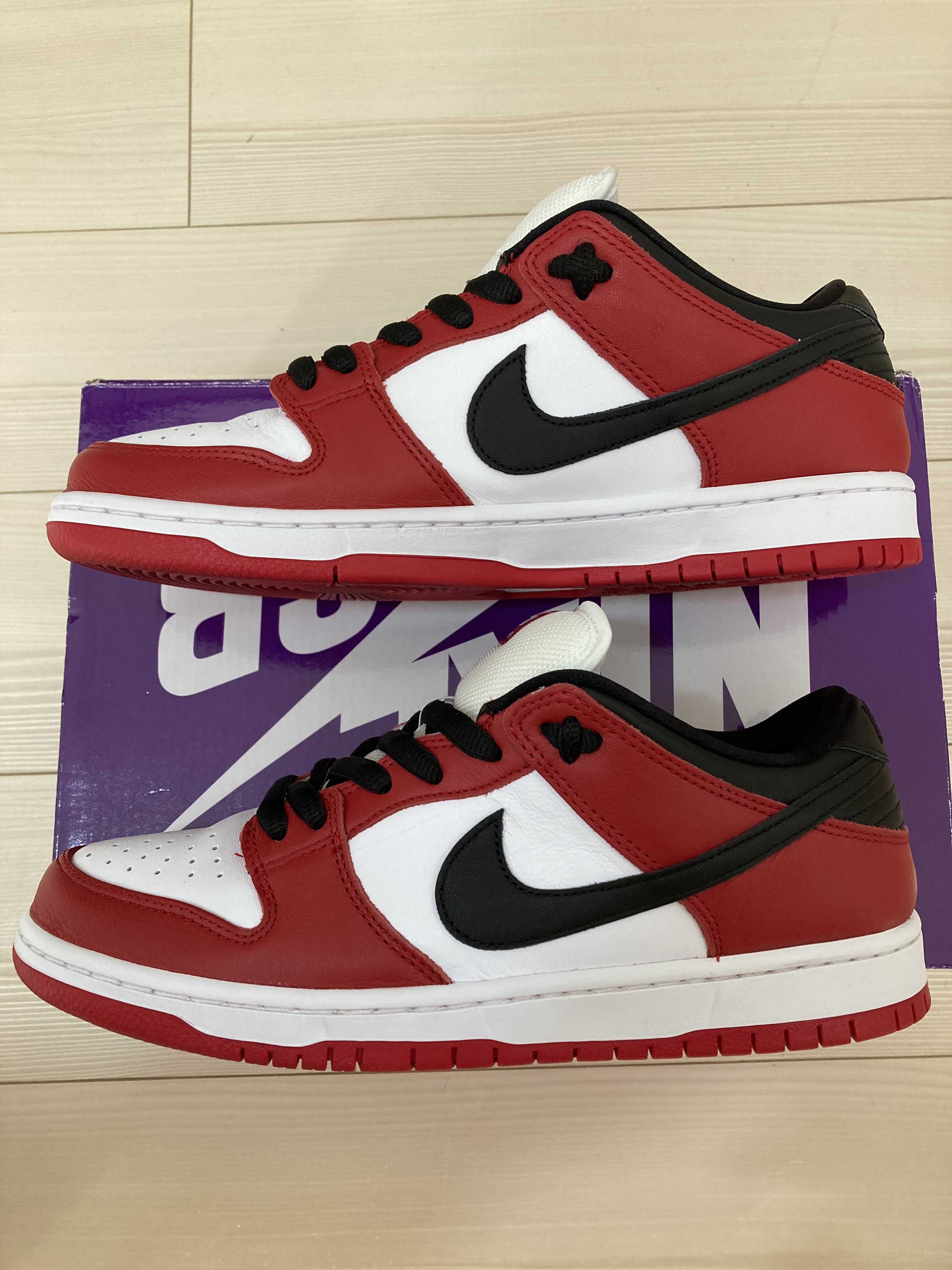 Nike SB Dunk Low Pro "J-Pack Chicago/Varsity Red and White"