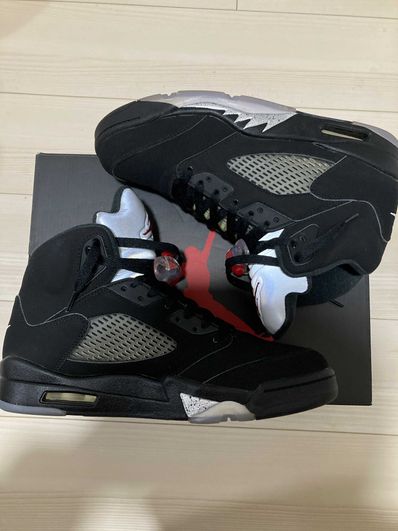 Nike Air Jordan 5 Retro OG "Black/Fire Red/Metallic Silver/White" (2016)