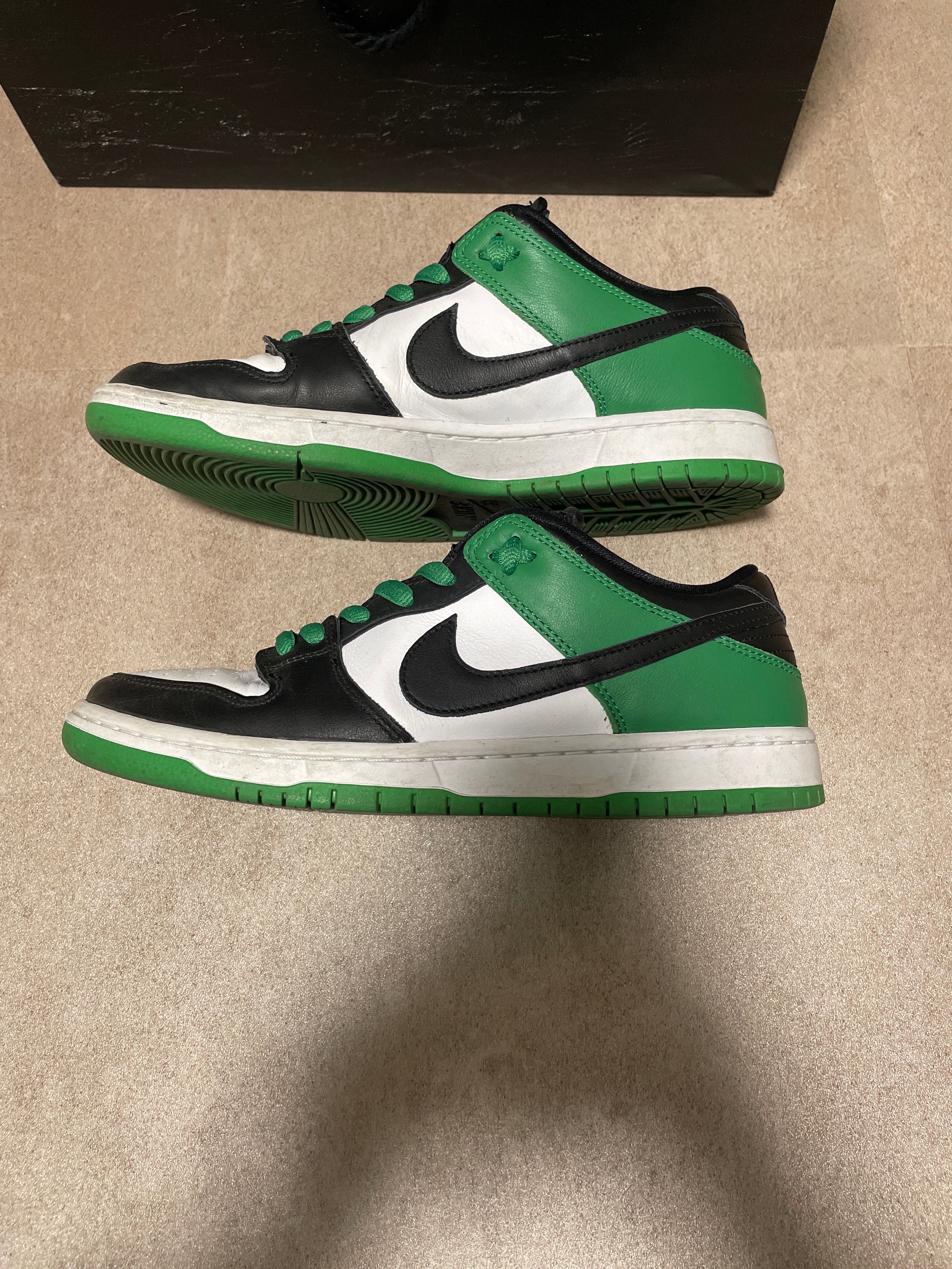 Nike SB Dunk Low Pro "Black and Classic Green"
