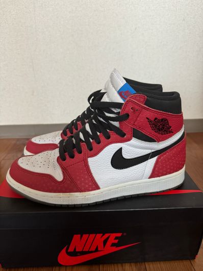 Spiderman × Nike Air Jordan 1 Origin Story "Gym Red/White/Photo Blue/Black"
