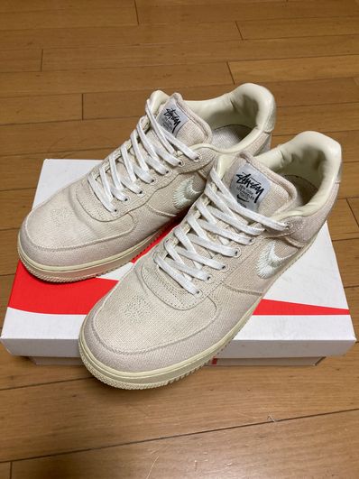 Stussy × Nike Air Force 1 Low "Fossil Stone"