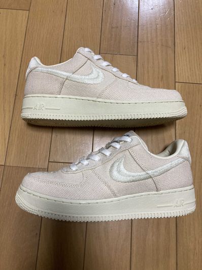 Stussy × Nike Air Force 1 Low "Fossil Stone"