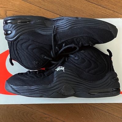 Stussy × Nike Air Penny 2 "Black"