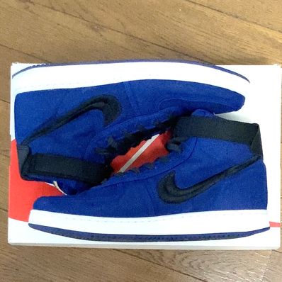 Stussy × Nike Vandal High "Deep Royal Blue"