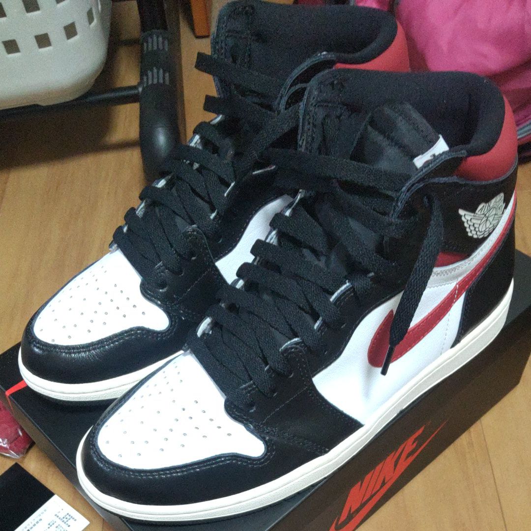 Nike Air Jordan 1 Retro High "Black/White/Sail/Gym Red"    