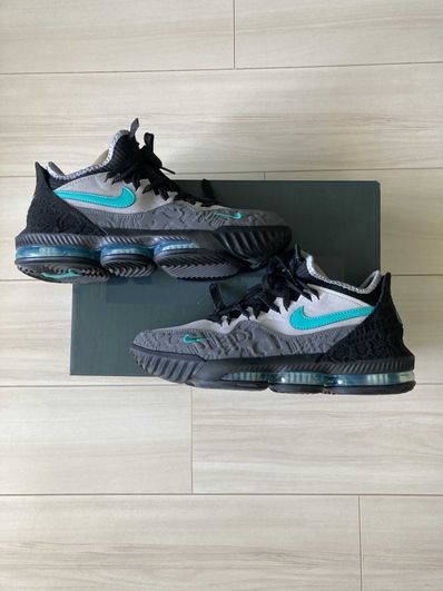 ATMOS × NIKE LEBRON 16 LOW EP "CLEAR JADE"