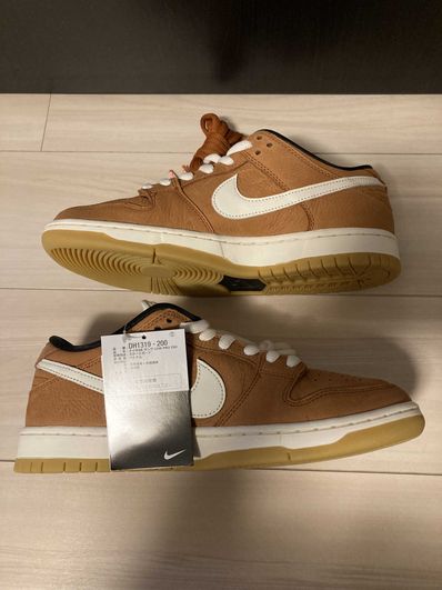 Nike SB Orange Label Dunk Low PRO ISO "Dark Russet"