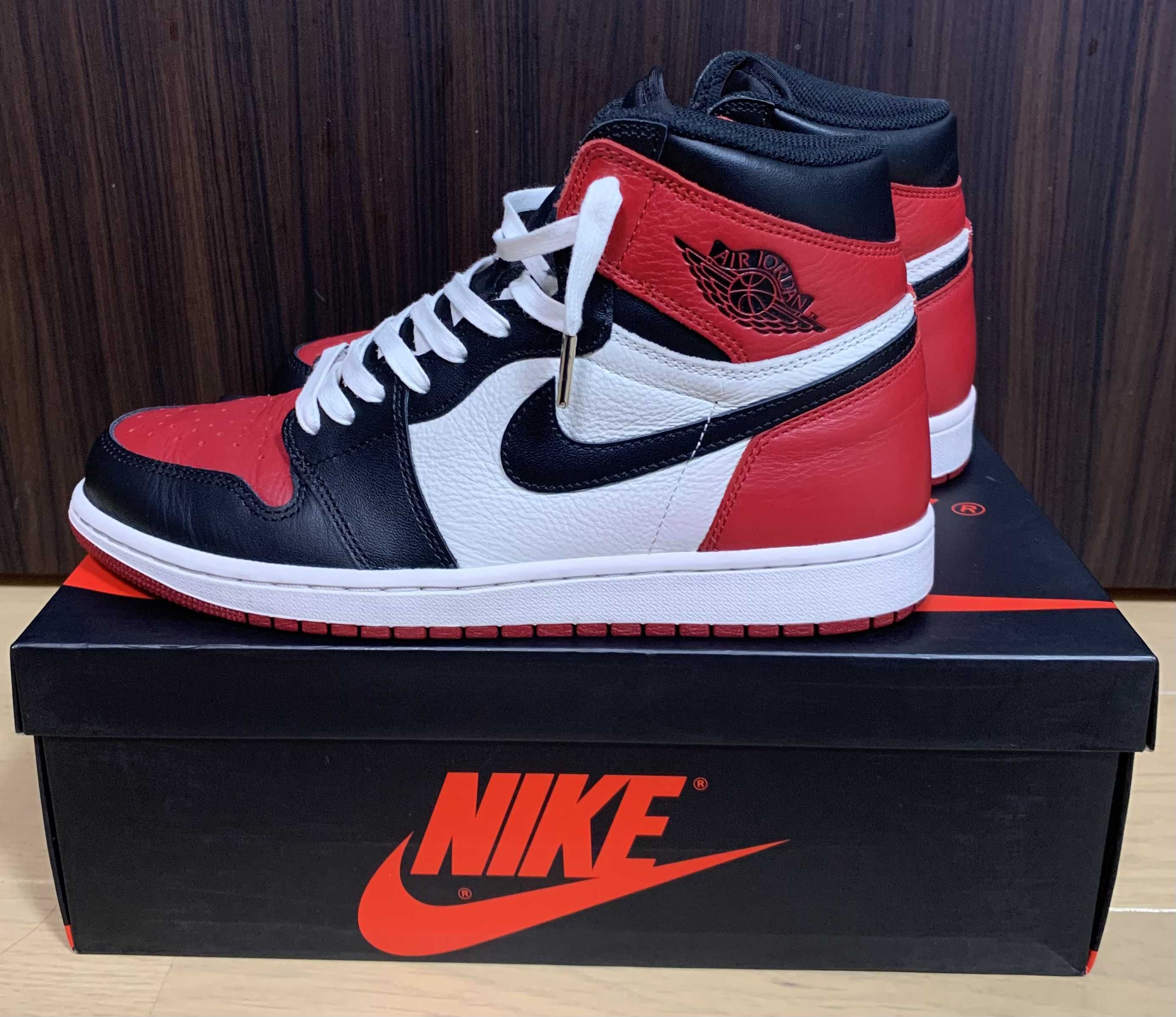 Nike Air Jordan 1 Retro High OG "Bred Toe"
