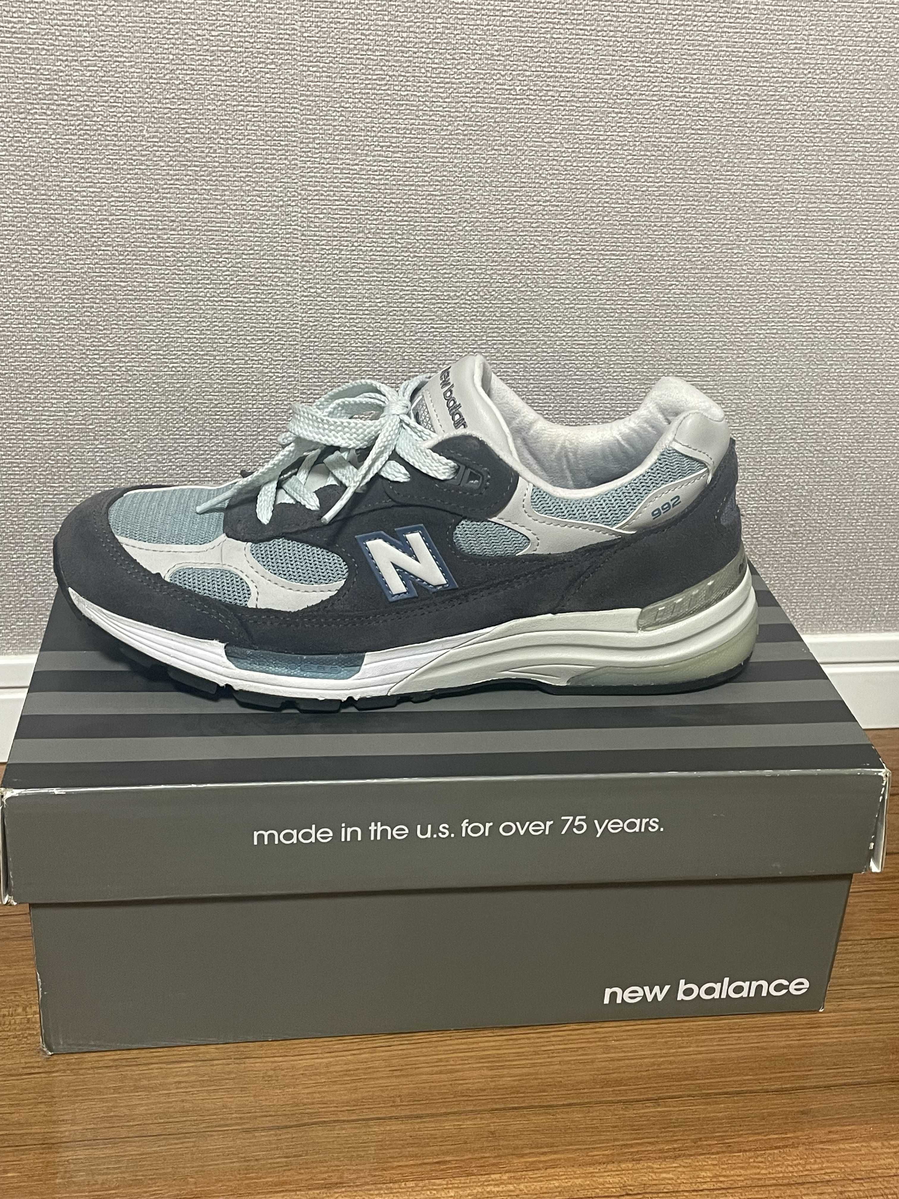 KITH × New Balance 992 "Steel Blue"