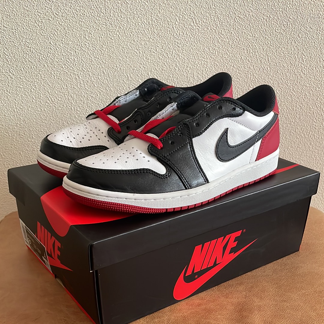 Nike Air Jordan 1 Retro Low OG "Black Toe"