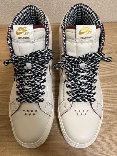 Welcome Skateboarding × Nike SB Blazer Mid "Sail"