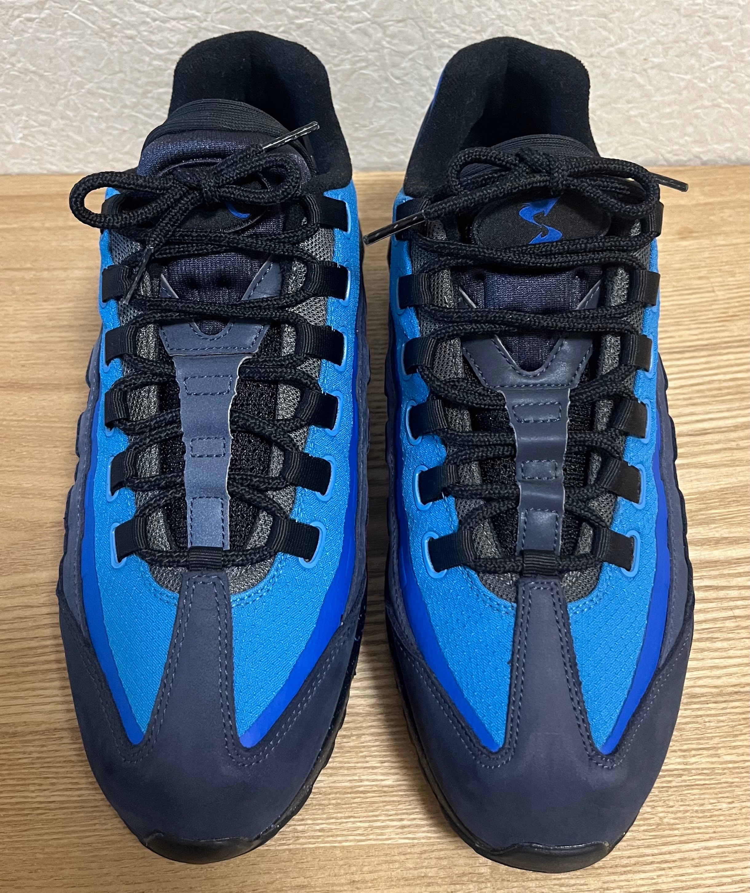 Stash × Nike Air Max 95 "Black and Harbor Blue" (2024)
