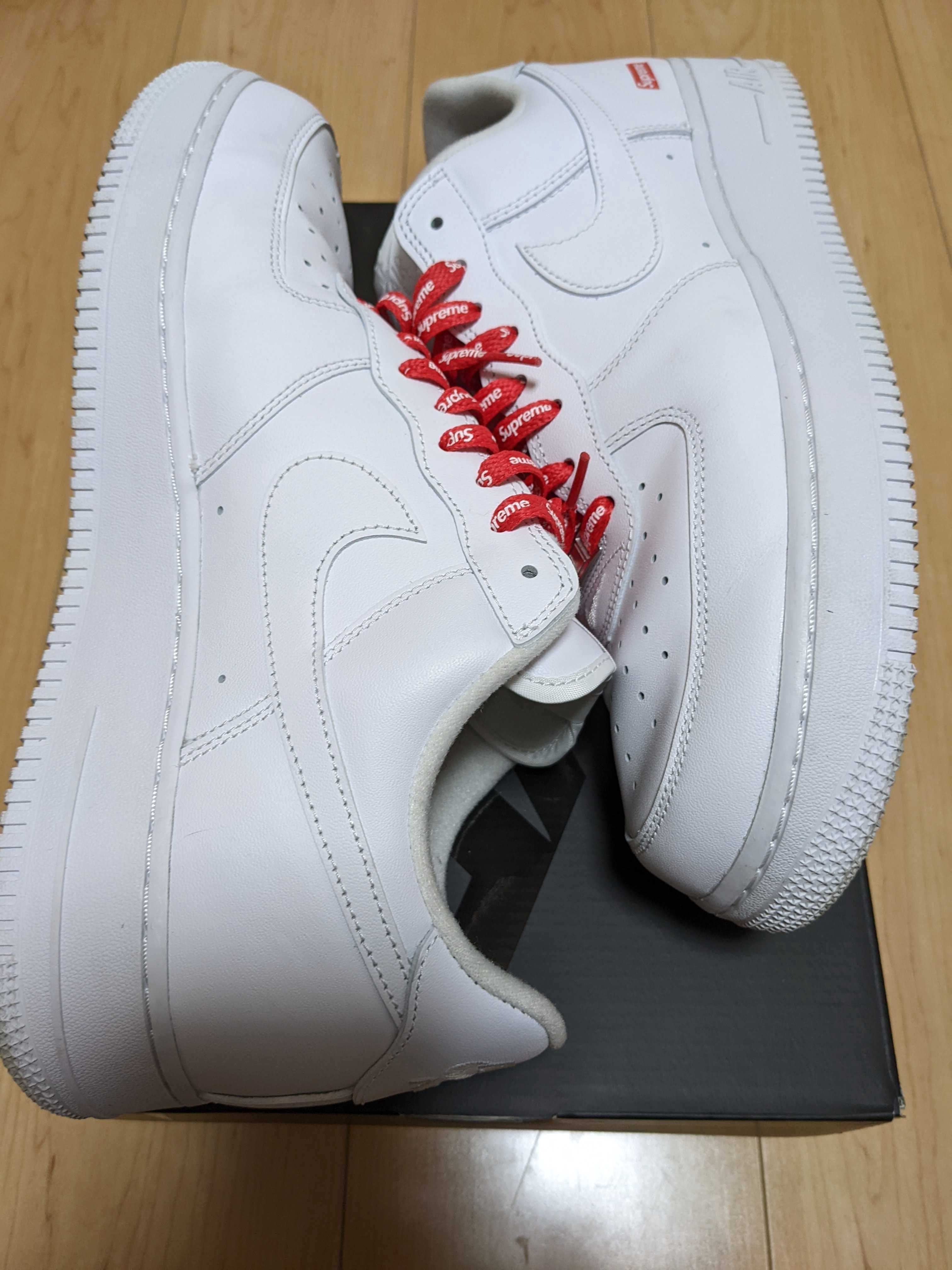 Supreme × Nike Air Force 1 Low "White"