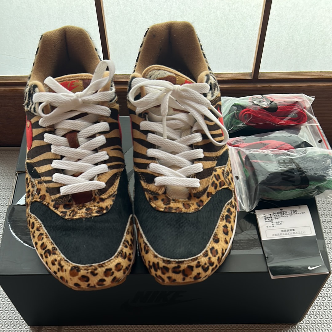 atmos × Nike Air Max 1 DLX "Animal Pack/Safari"