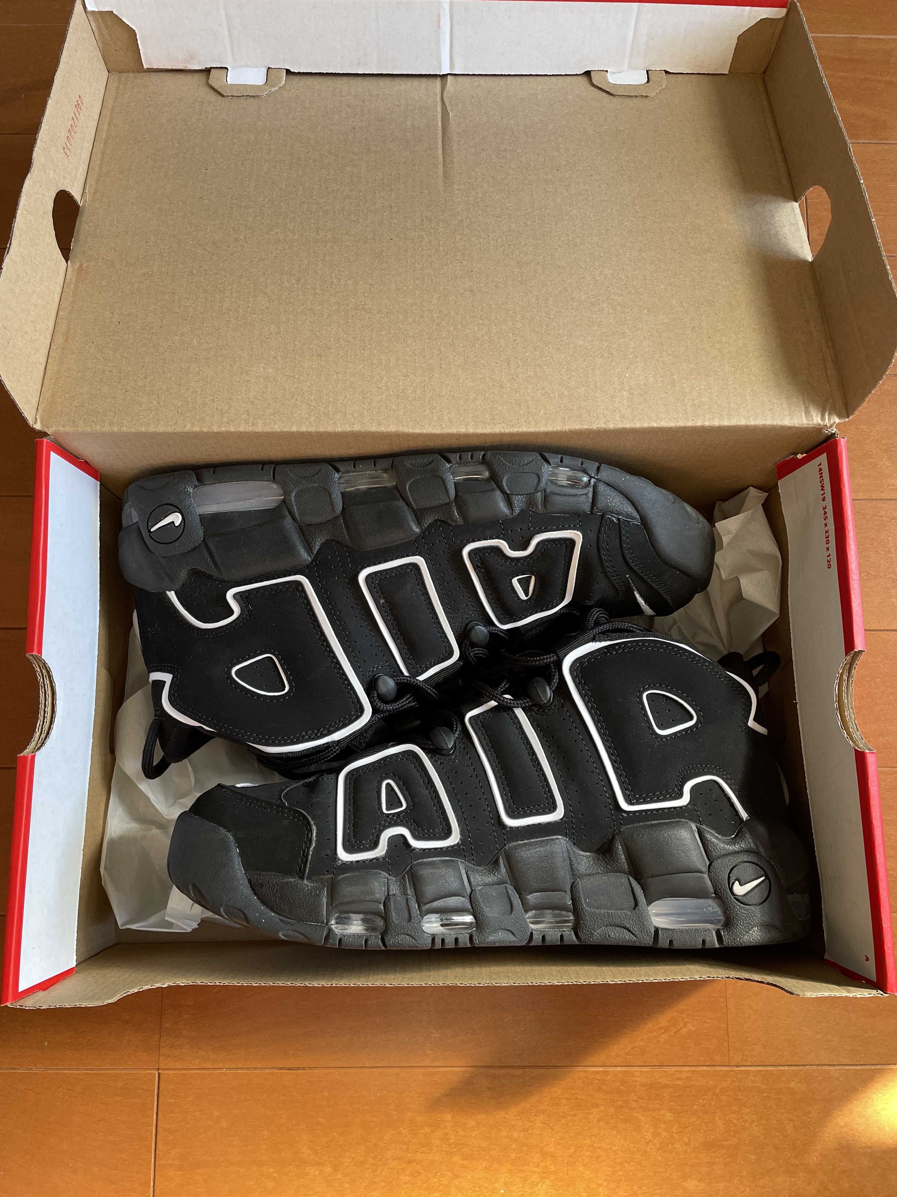 Nike Air More Uptempo "Black/White"(2020)