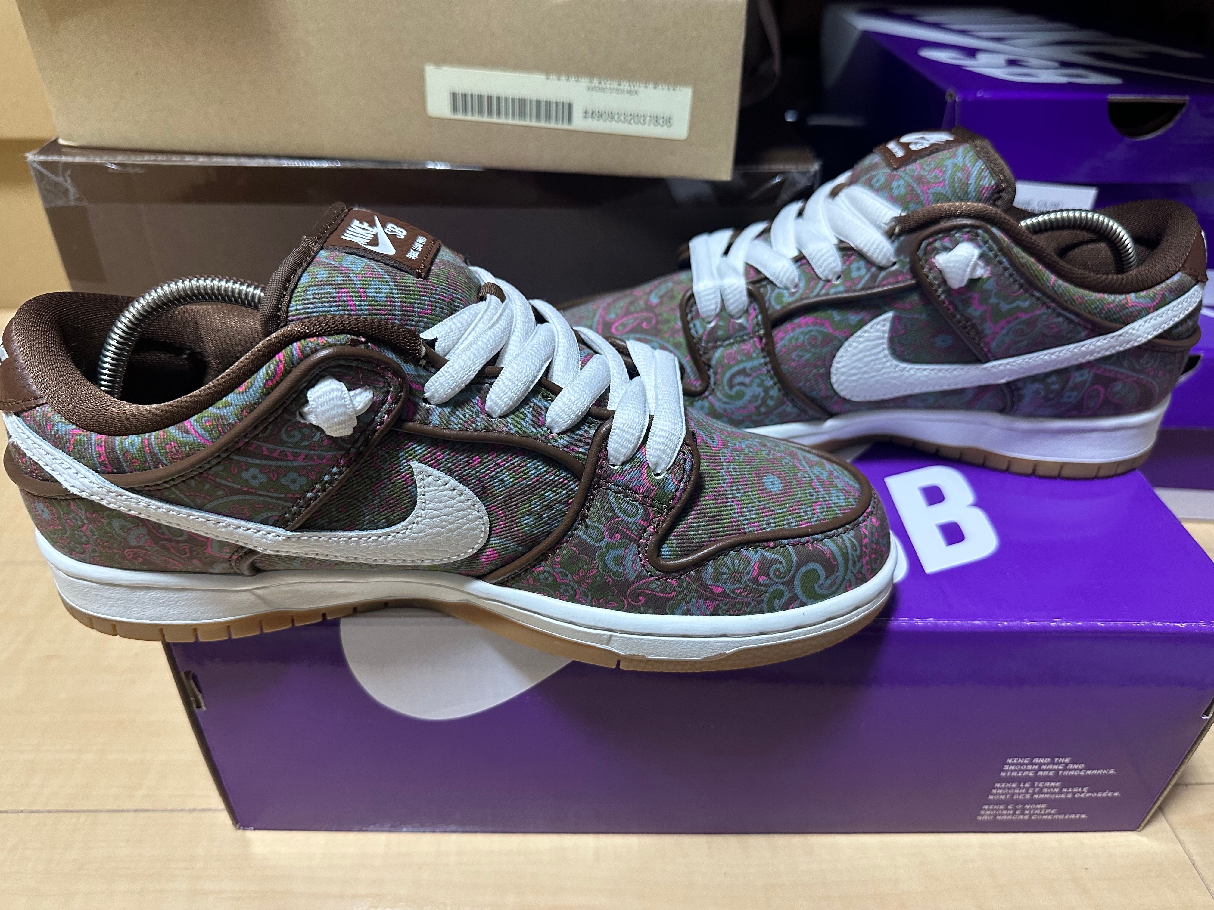 Nike SB Dunk Low PRM "Brown Paisley"