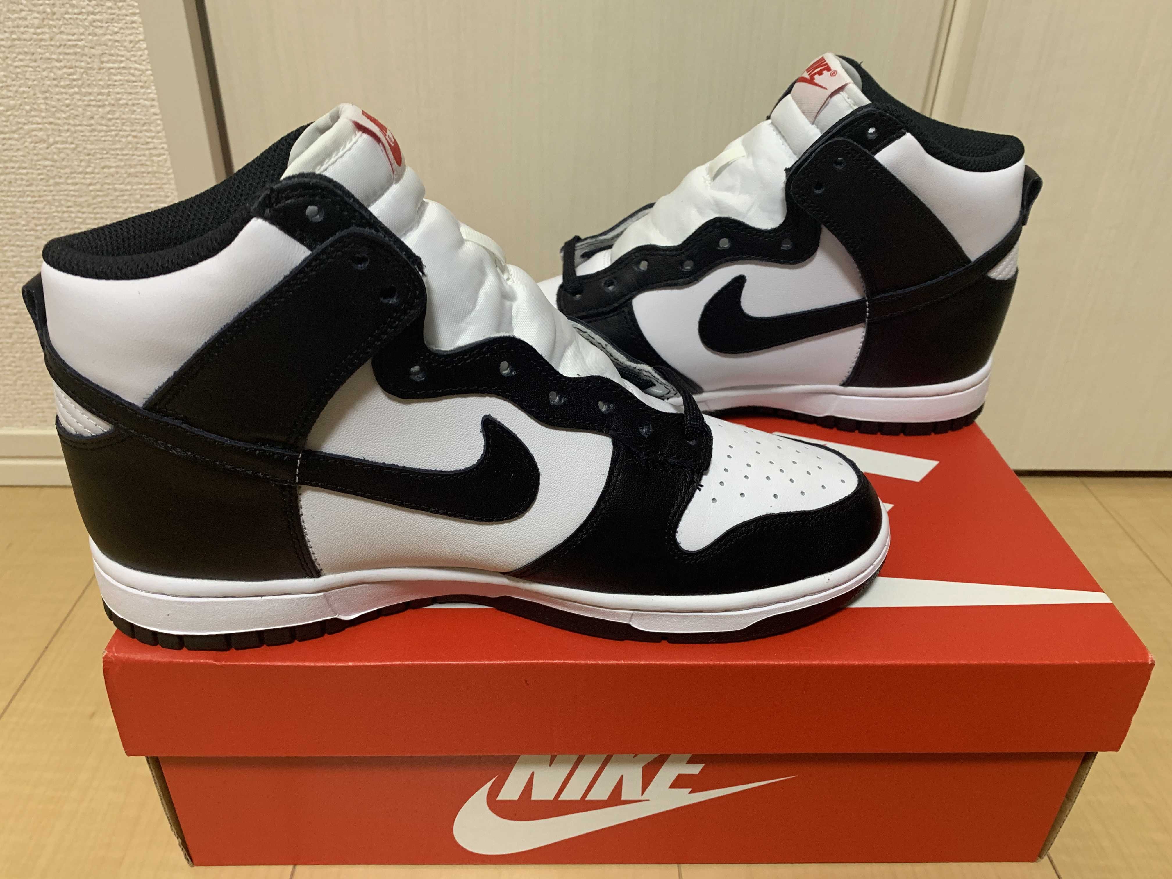 Nike Women's Dunk High "Black and White"