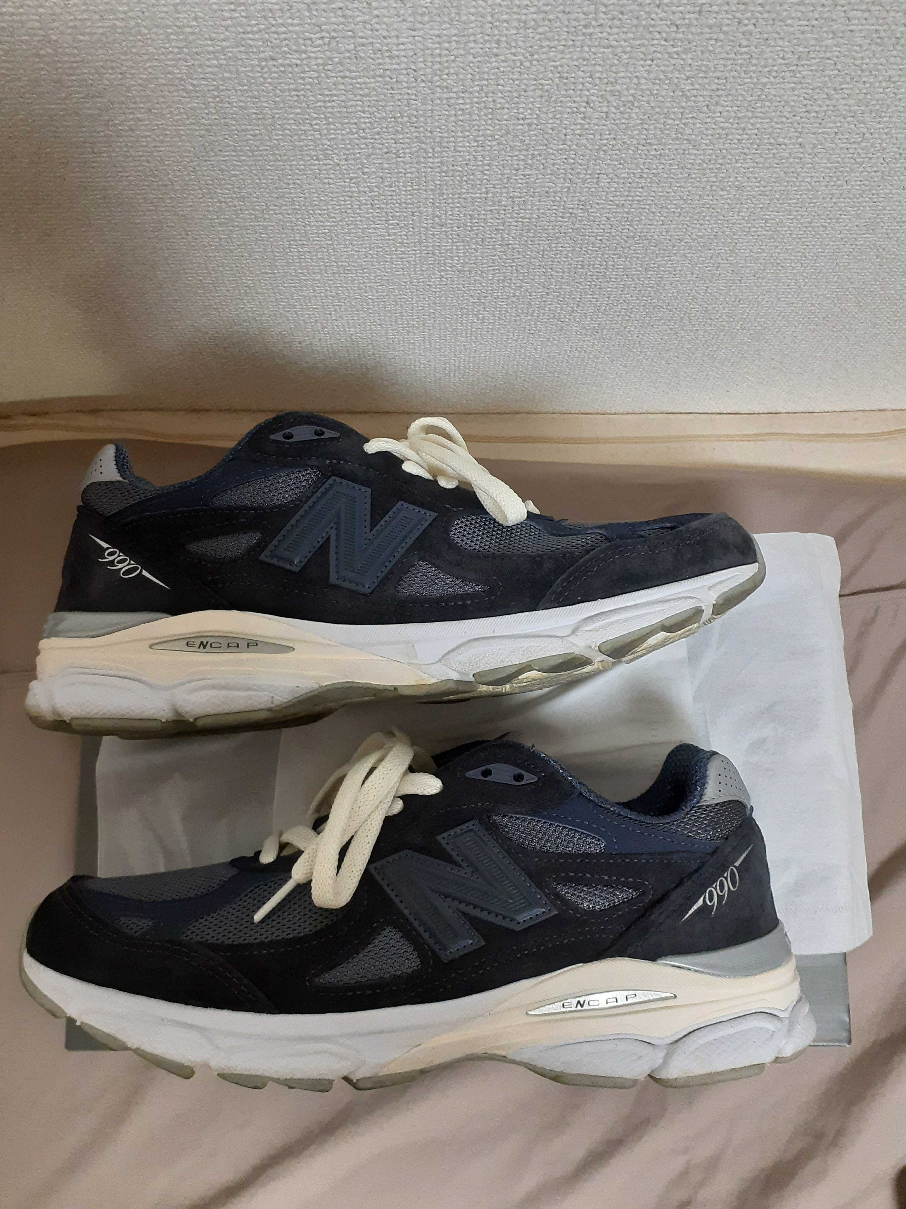 KITH Ronnie Fieg × New Balance 990V3 "Genesis/Navy"