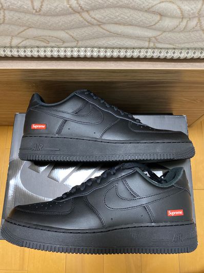 Supreme × Nike Air Force 1 Low "Black"