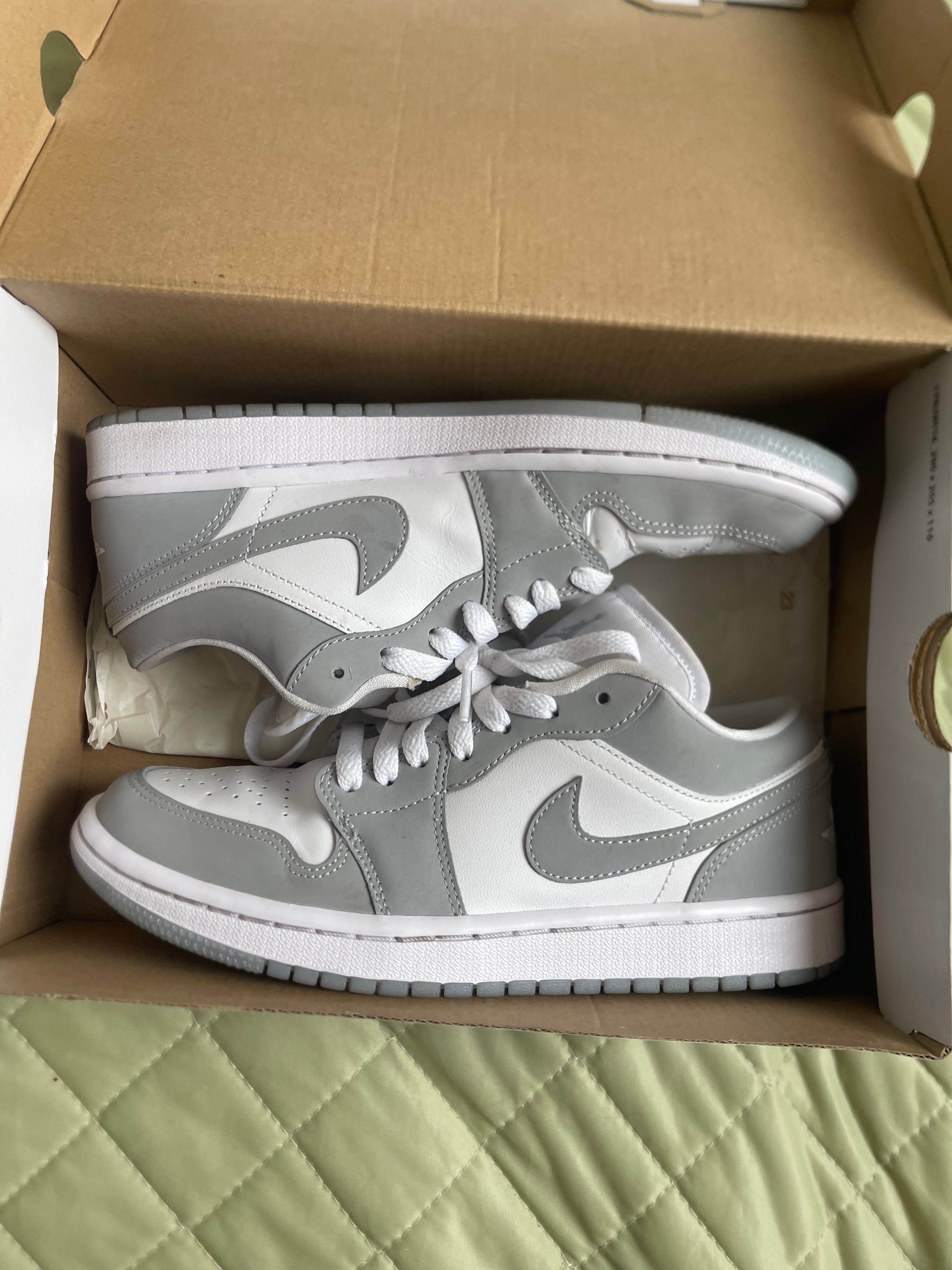 Nike Women's Air Jordan 1 Low "Wolf Grey"