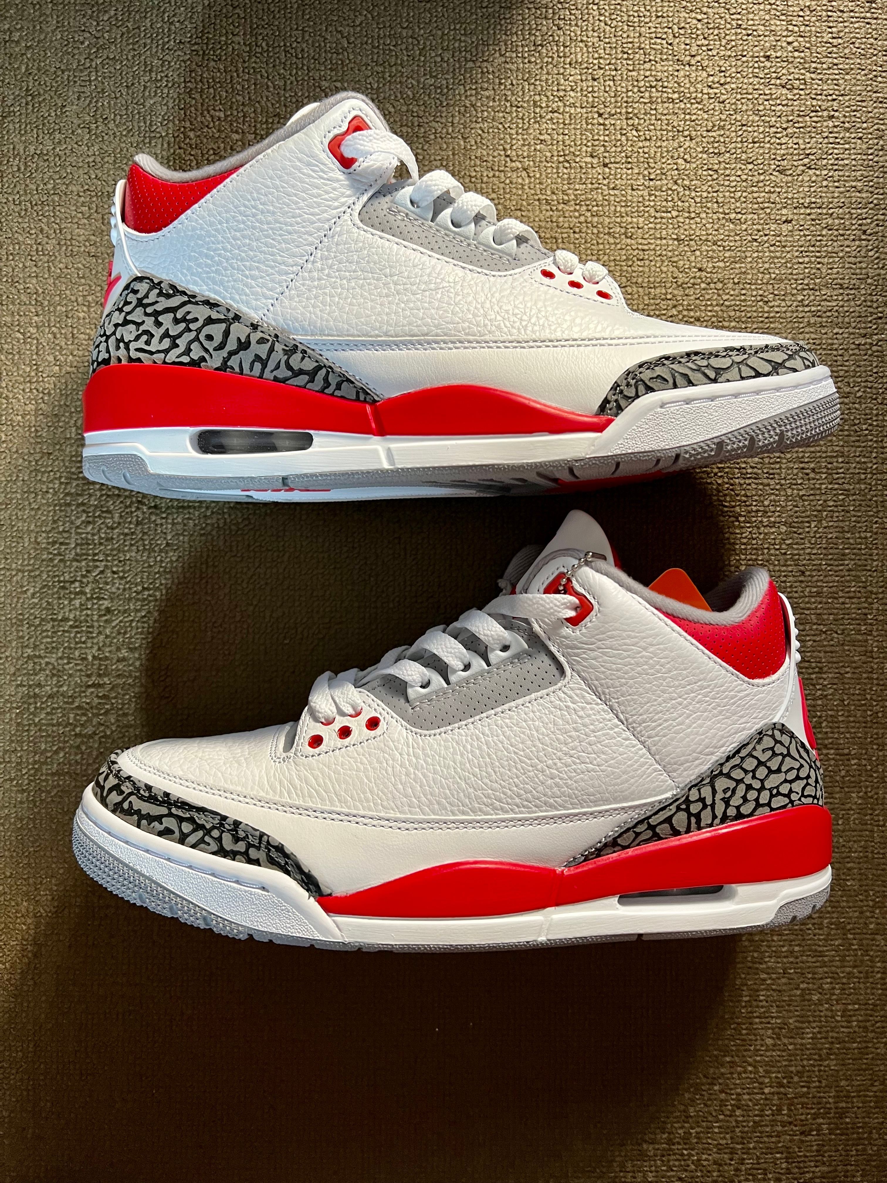 Nike Air Jordan 3 Retro OG "Fire Red" (2022)