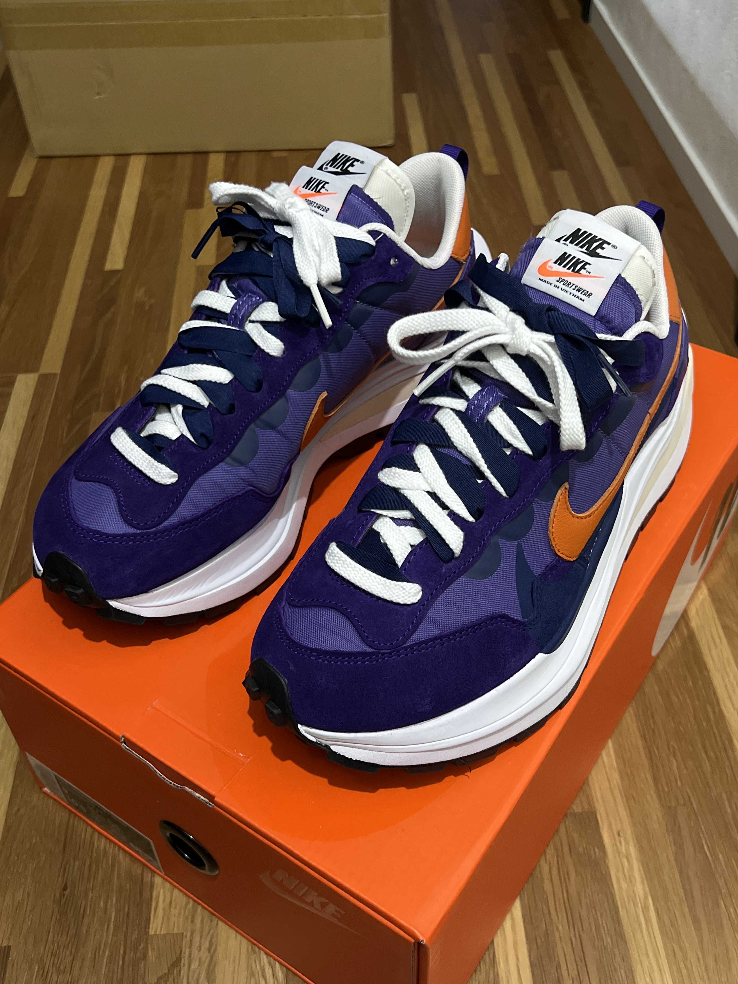 SACAI × NIKE VAPOR WAFFLE "DARK IRIS"