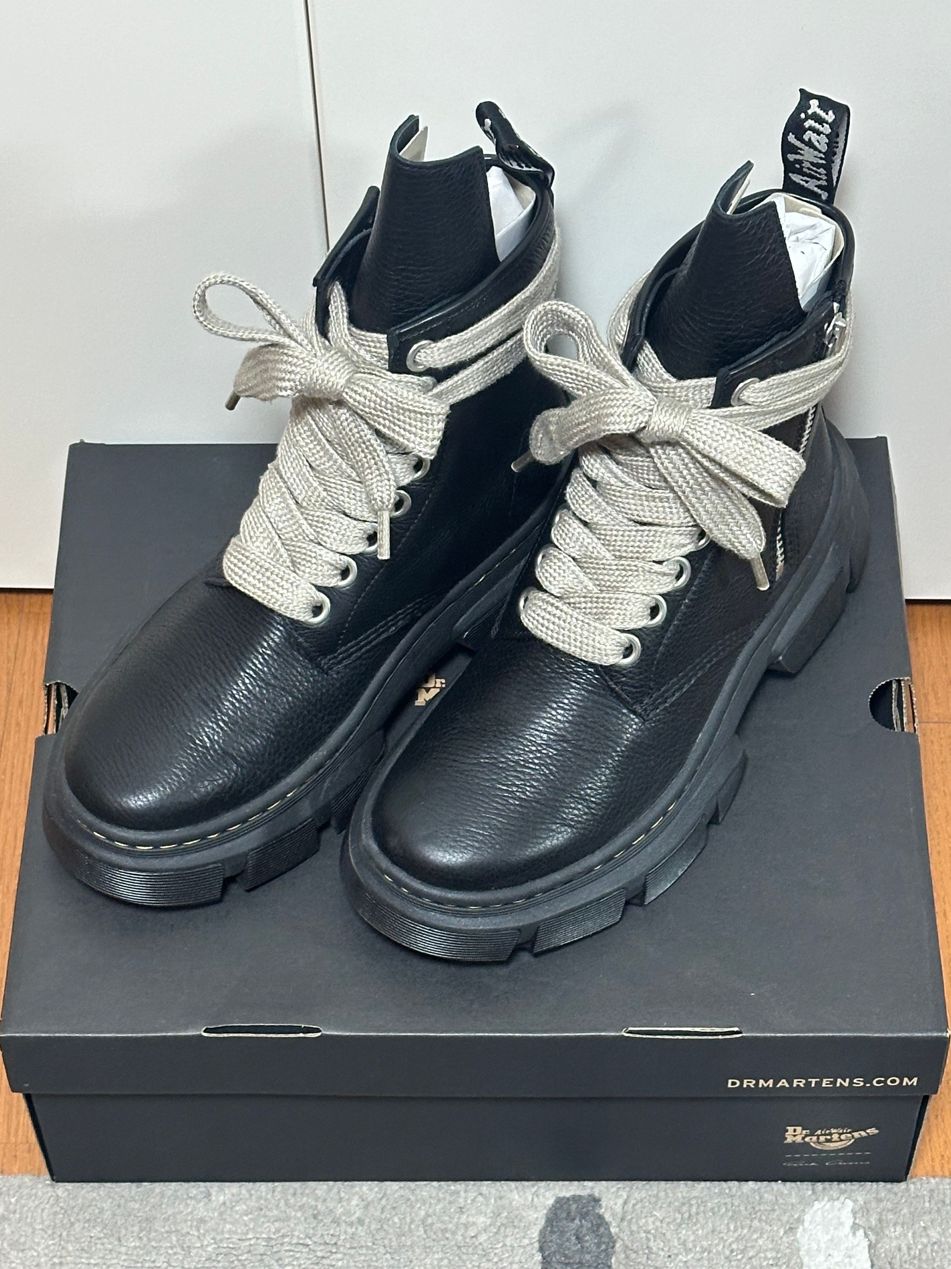 Rick Owens × Dr.Martens 1460 DMXL Jumbo Lace Boot "Black"
