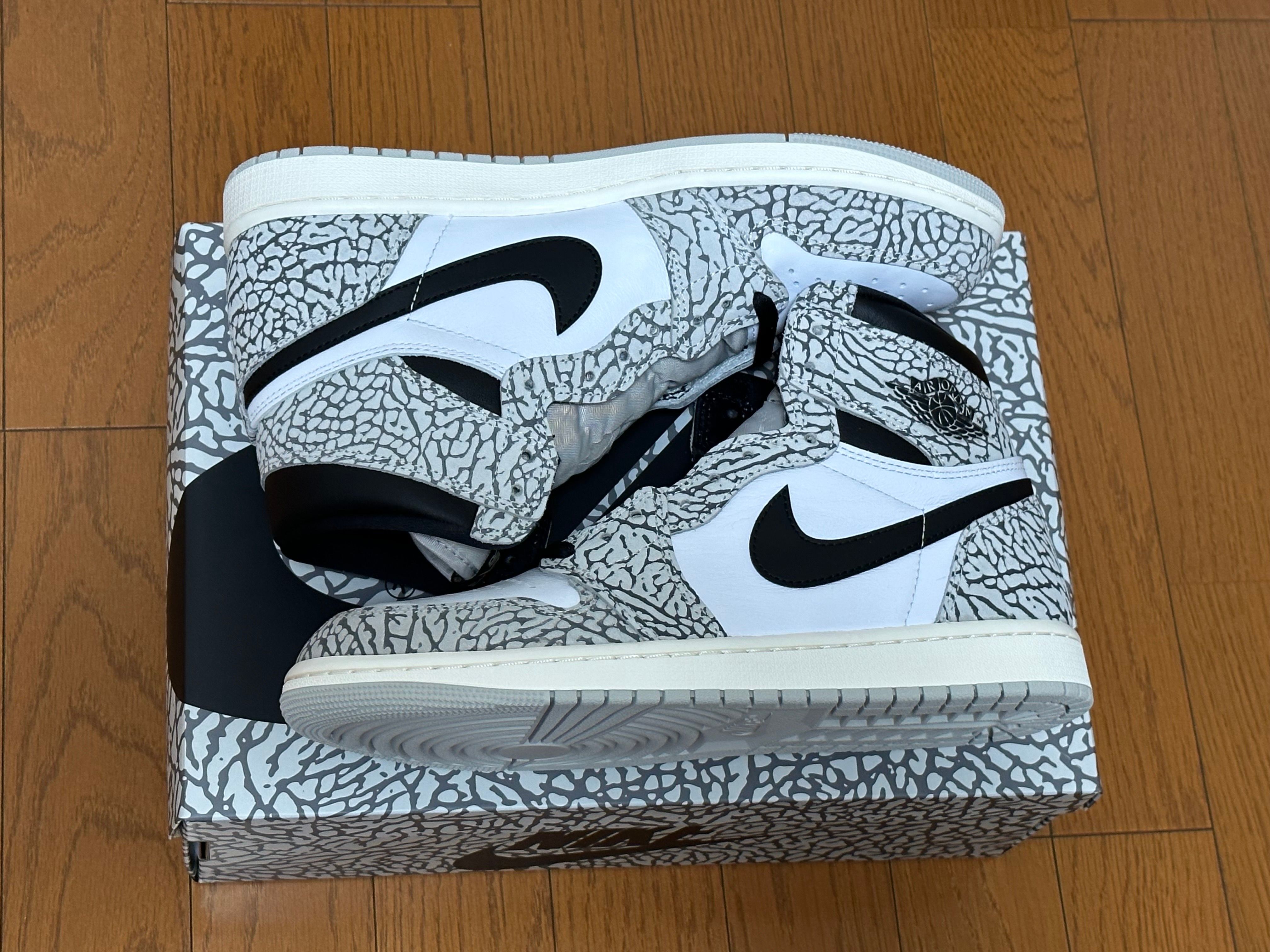 Nike Air Jordan 1 High OG "White Cement/Safari"