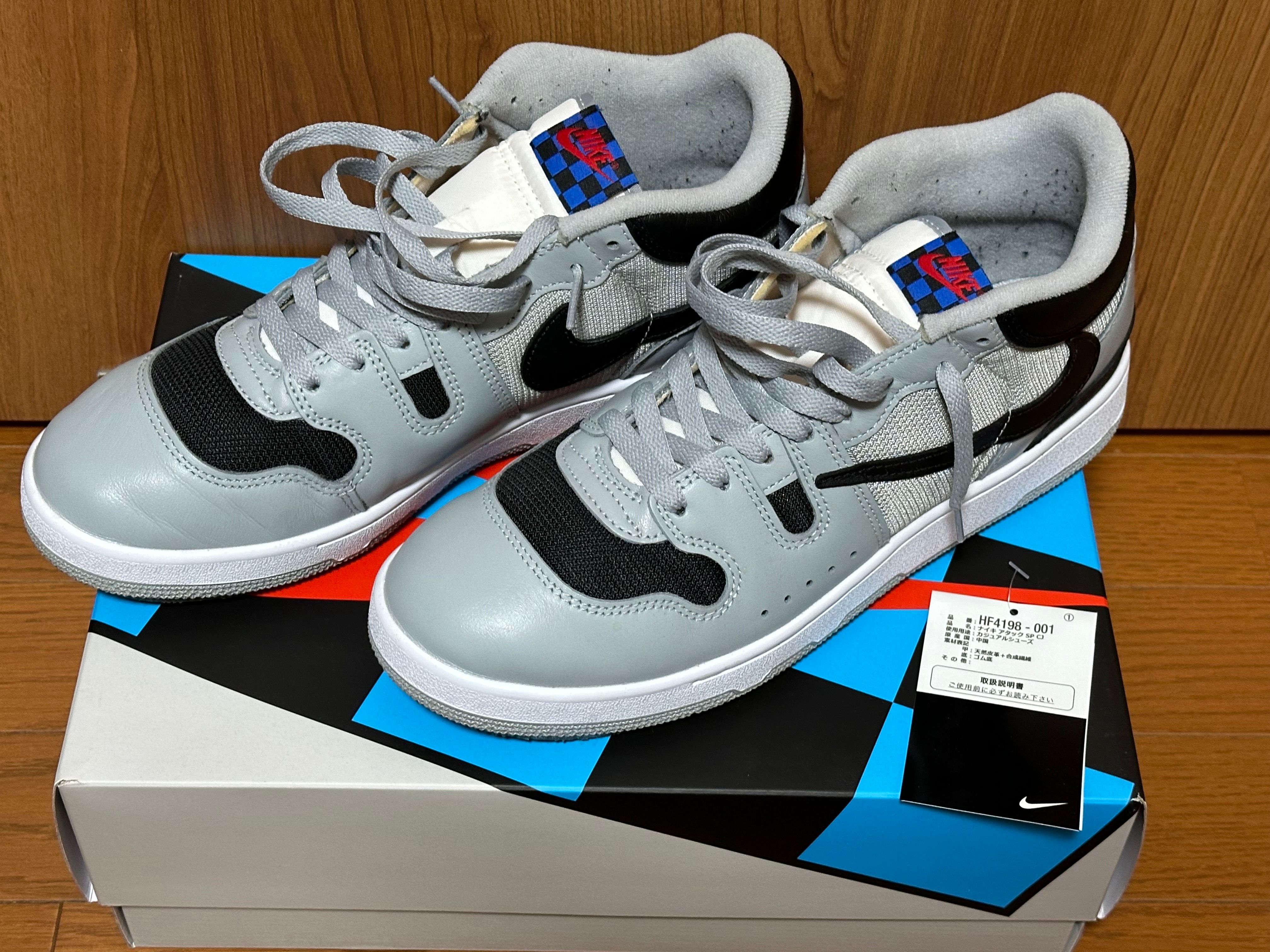 Travis Scott Cactus Jack × Nike Attack (Mac Attack) "Light Smoke Grey"