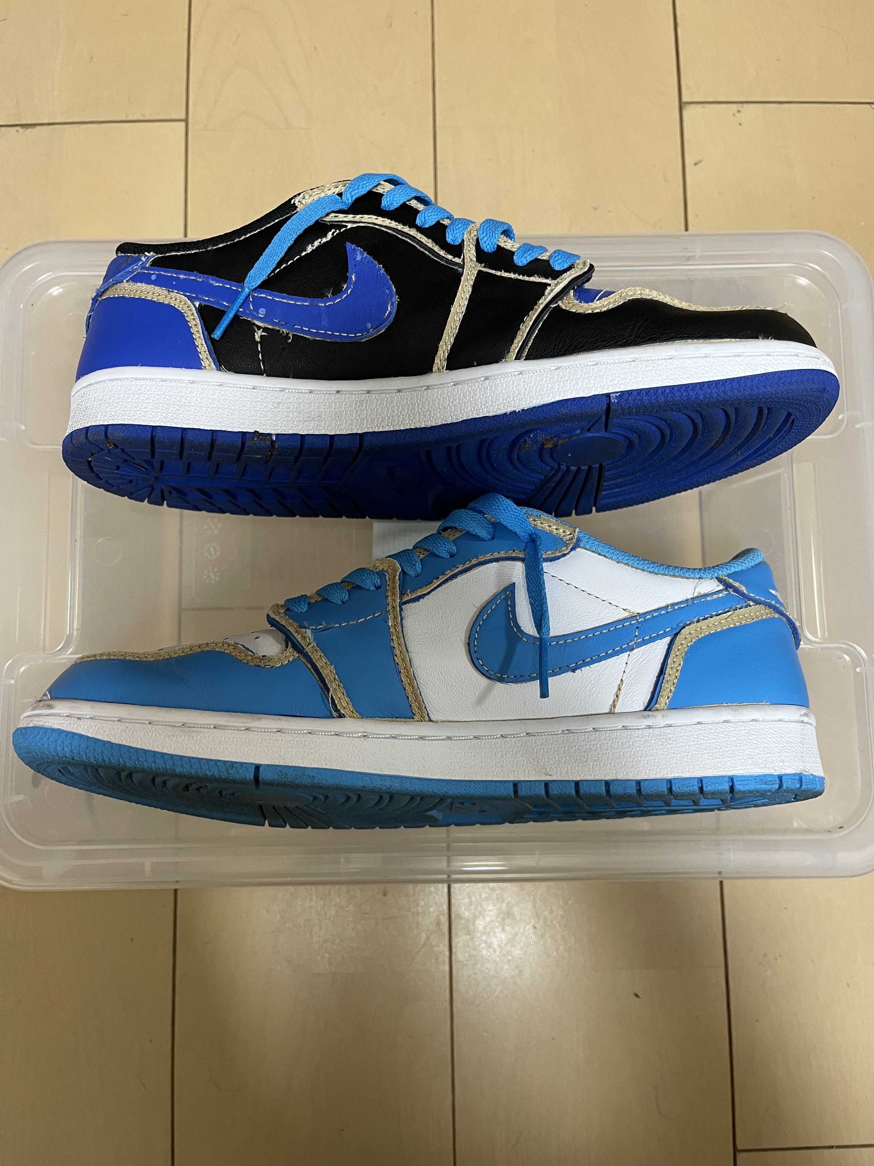 Nike SB Air Jordan 1 Low "Desert Ore/Royal Blue"