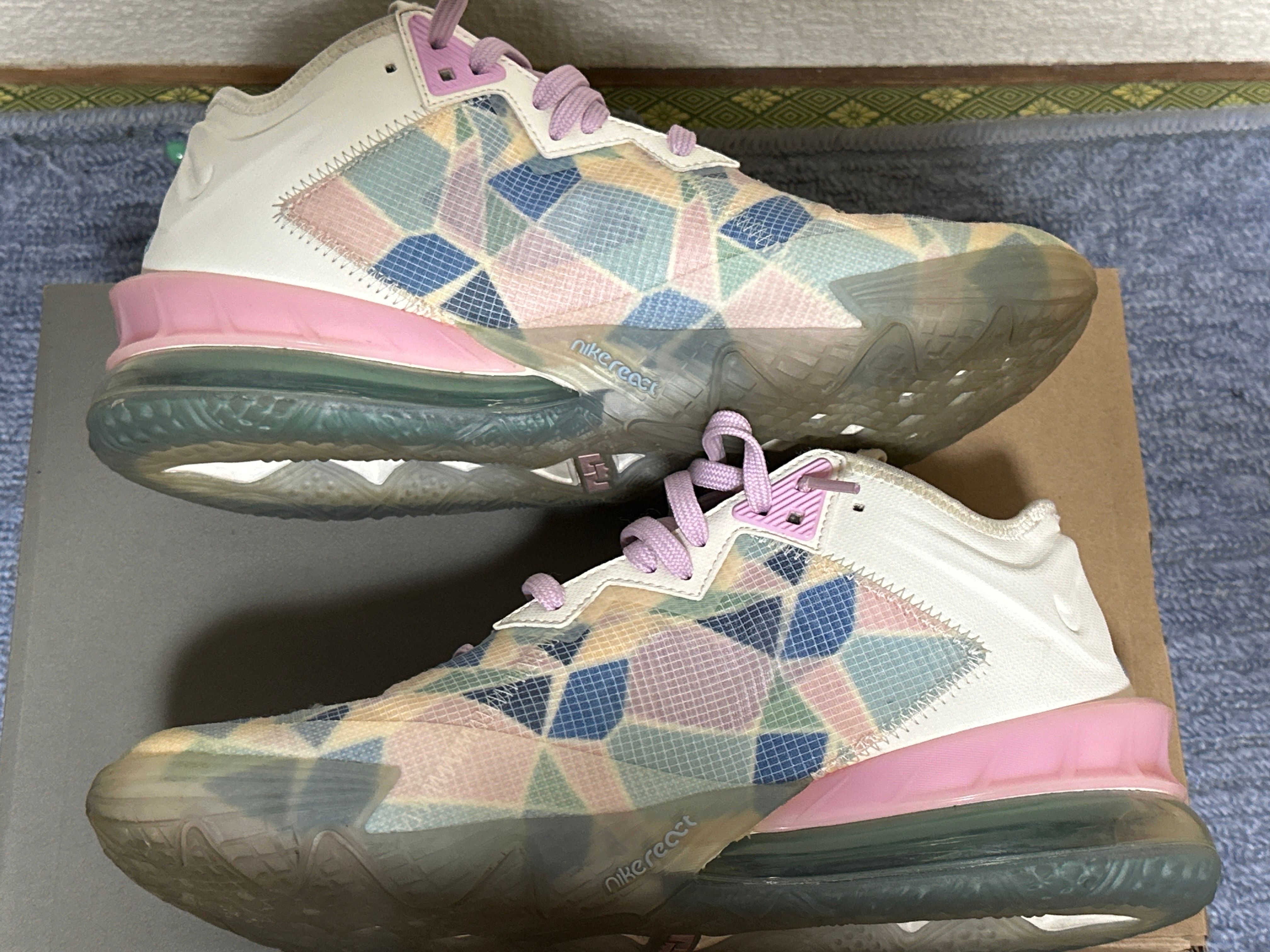 atmos × Nike LeBron 18 Low "Cherry Blossom"
