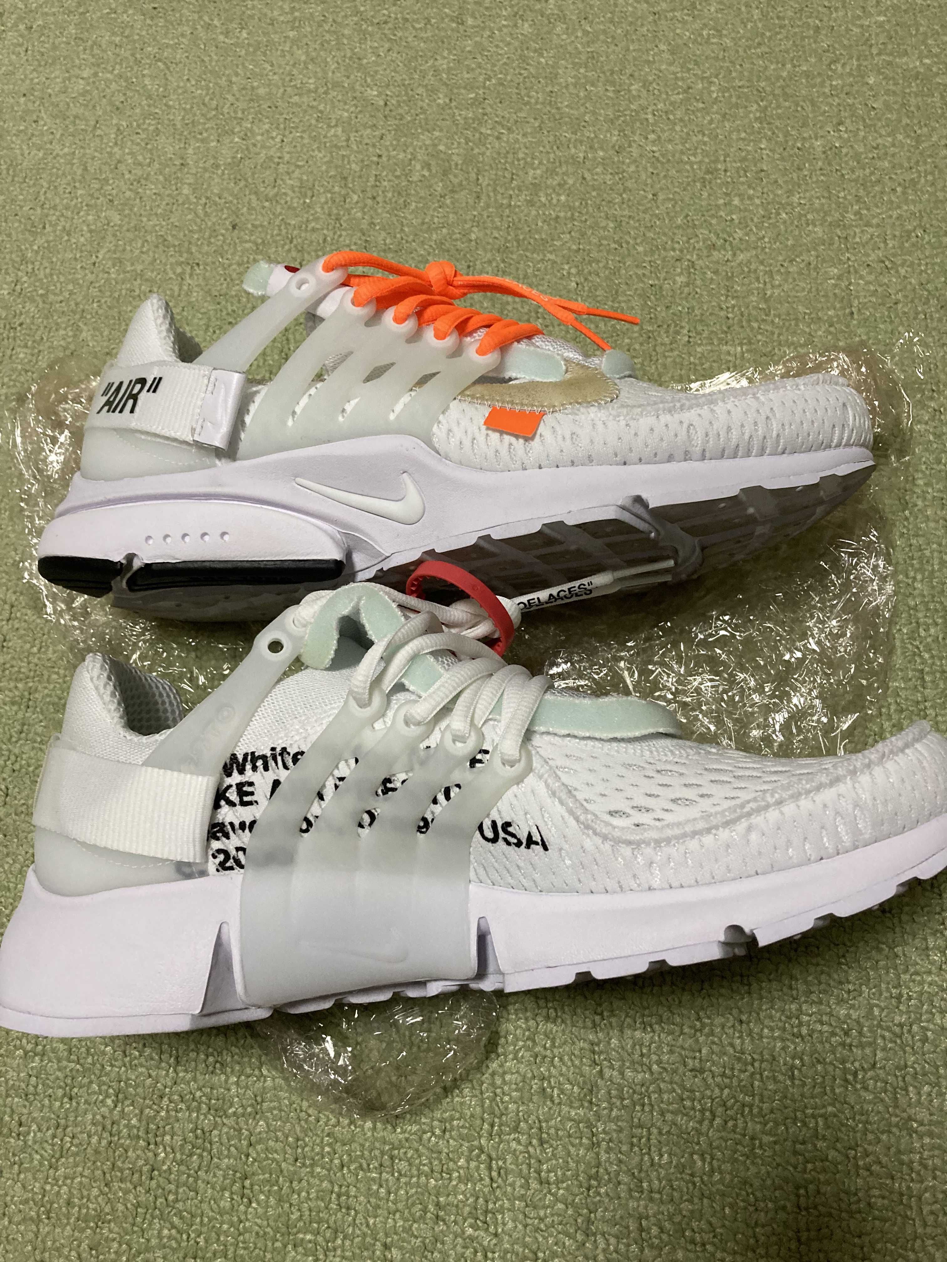 Off-White × Nike Air Presto "White/Black/Cone"