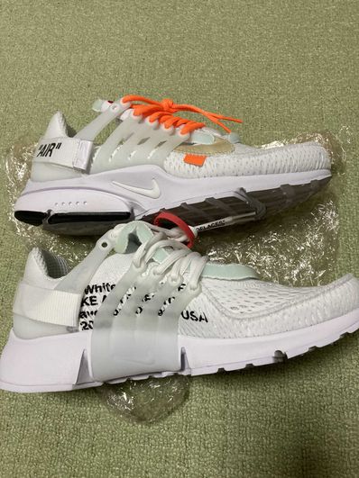 Off-White × Nike Air Presto "White/Black/Cone"