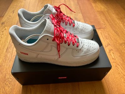 Supreme × Nike Air Force 1 Low "White"