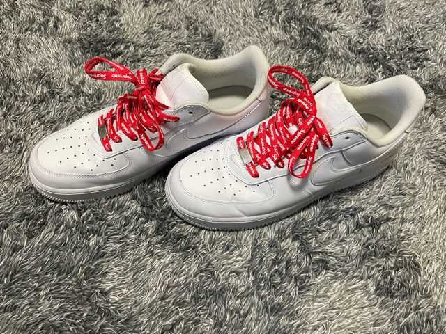 Supreme × Nike Air Force 1 Low "White"