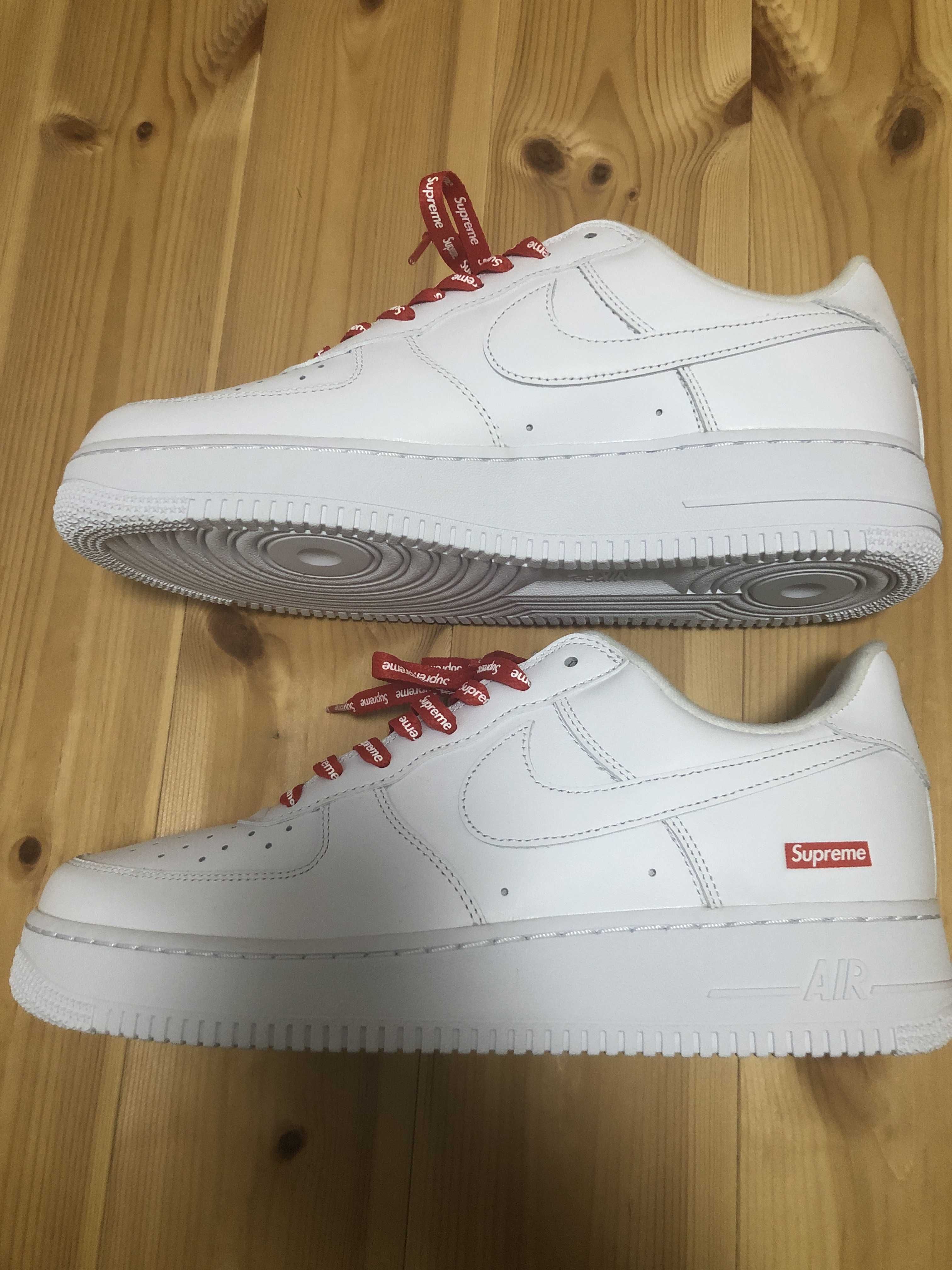 Supreme × Nike Air Force 1 Low "White"