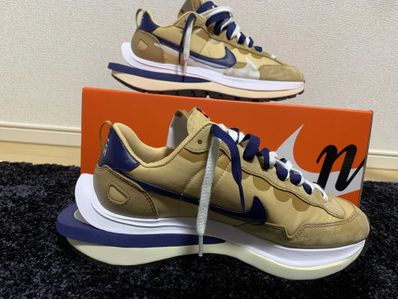 Sacai × Nike Vapor Waffle "Sesame And Blue Void"