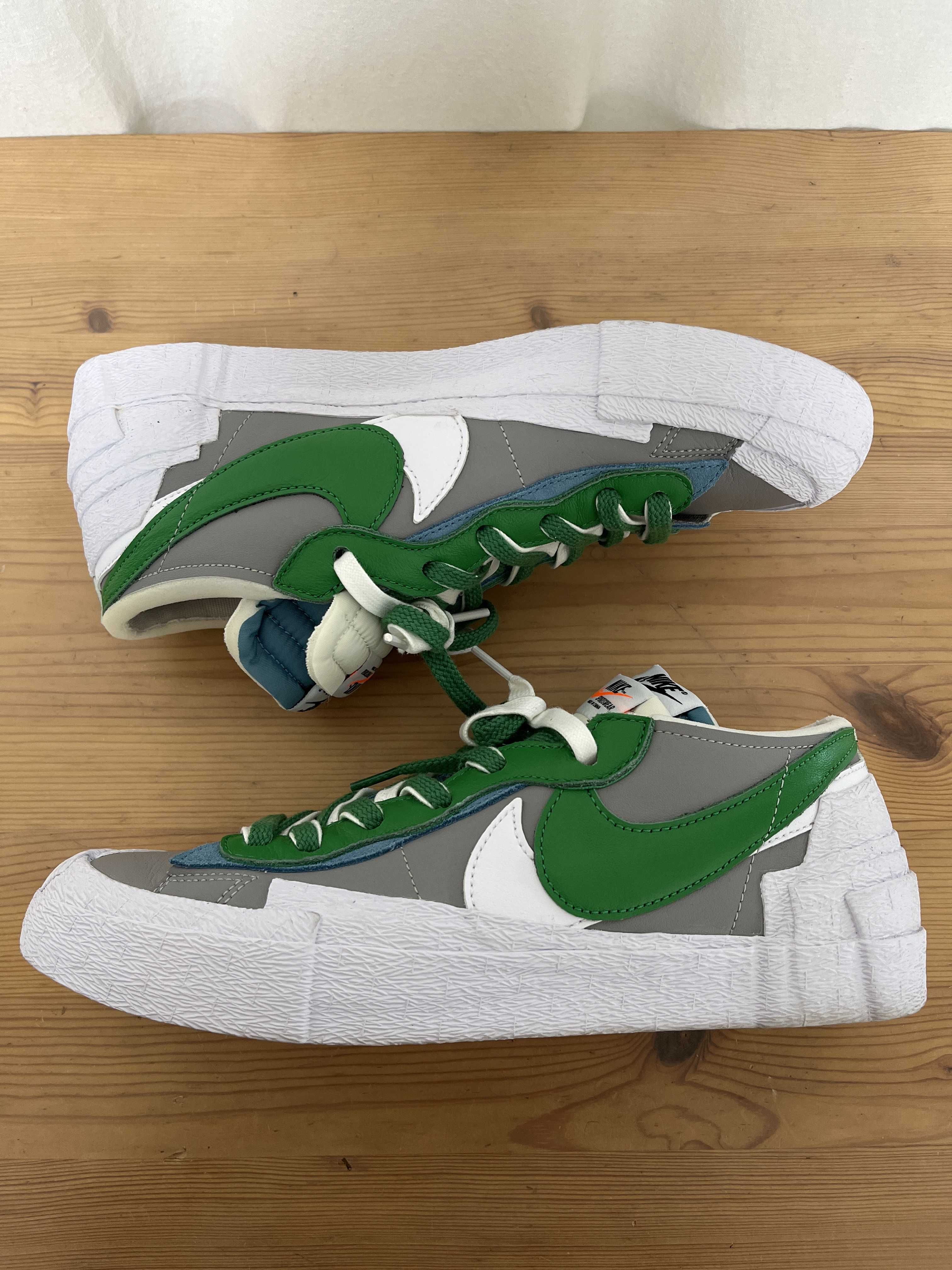 sacai × Nike Blazer Low "Classic Green"