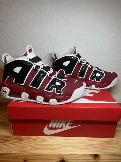 Nike Air More Uptempo ’96 "Black and Varsity Red" (2021)