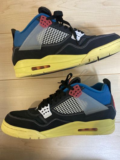 UNION × NIKE AIR JORDAN 4 "OFF NOIR"