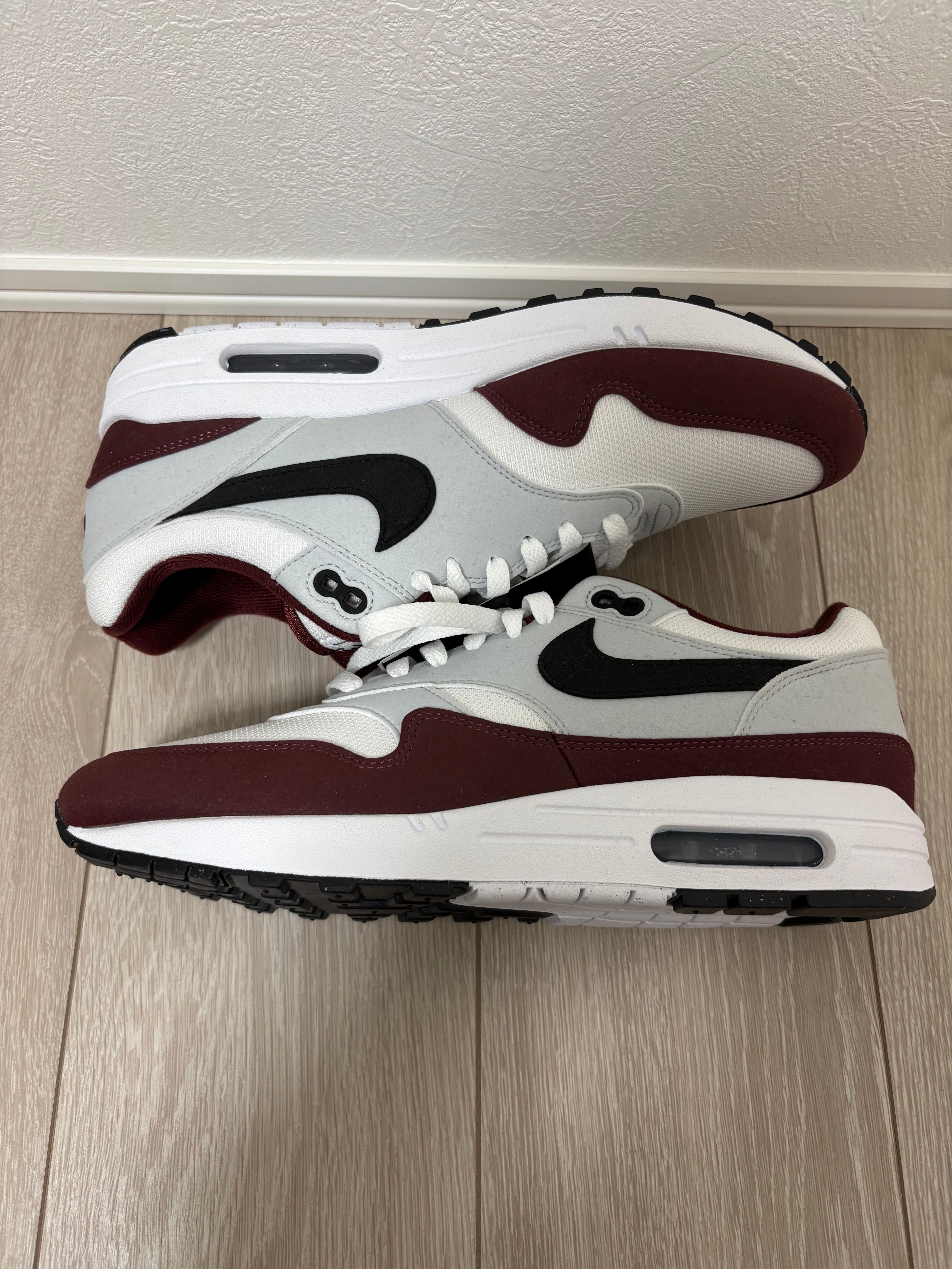 Nike Air Max 1 "White/Black/Dark Team Red"